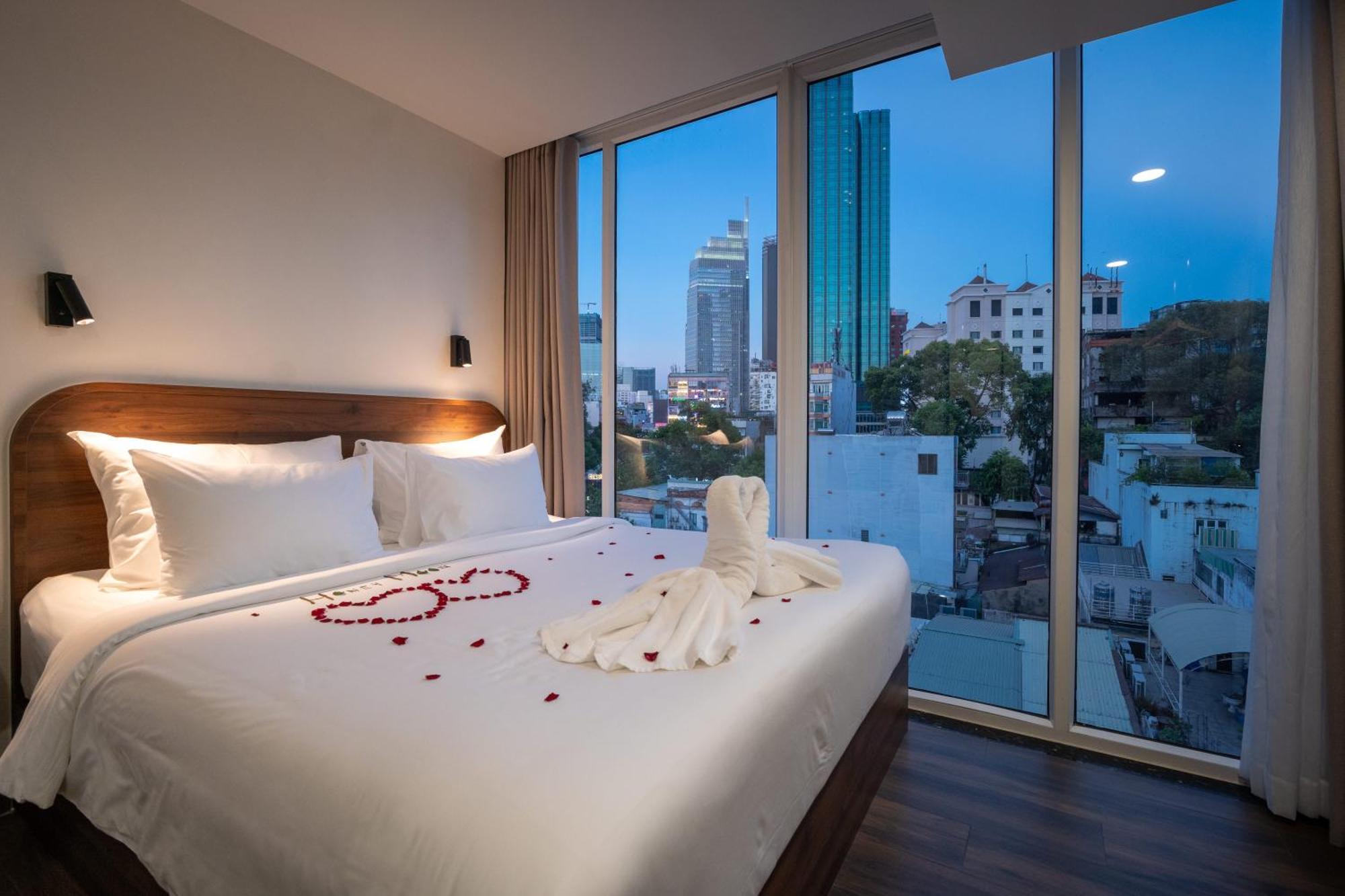 Hato Saigon Boutique Hotel & Rooftop Ho Chi Minh-byen Rom bilde